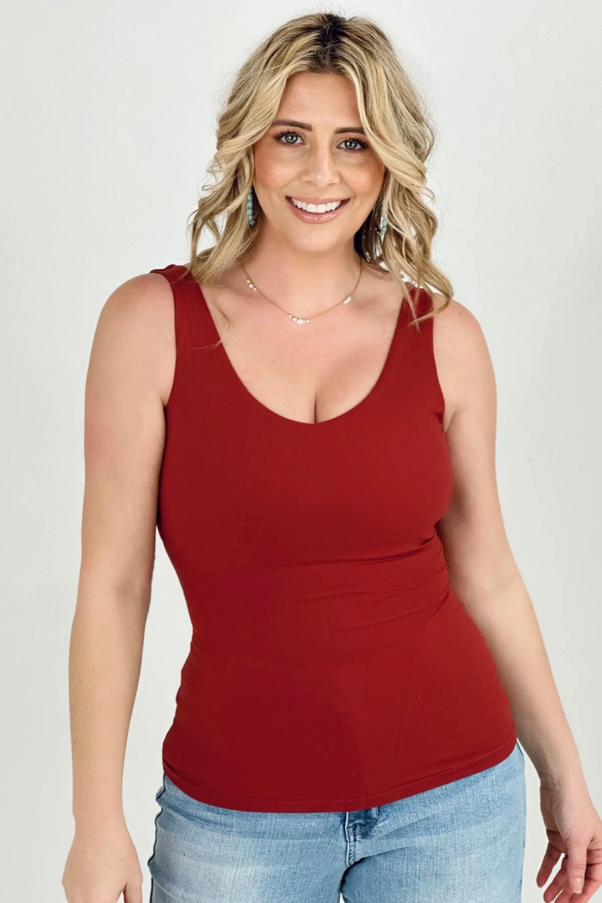 5 Colors - FawnFit Medium Length Lift Tank 2.0