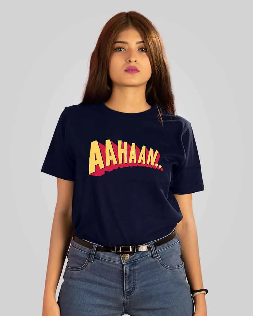 Aahaan T-Shirt - Navy