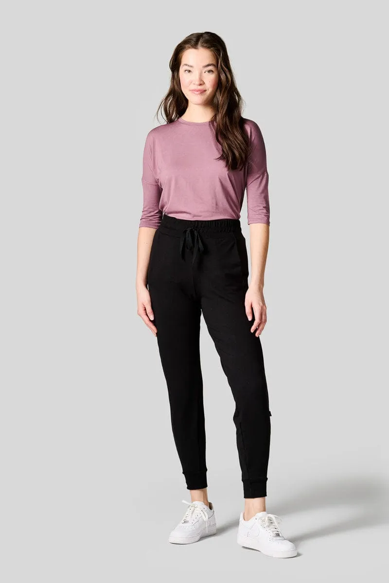 Ainsley Tee in Iced Mauve