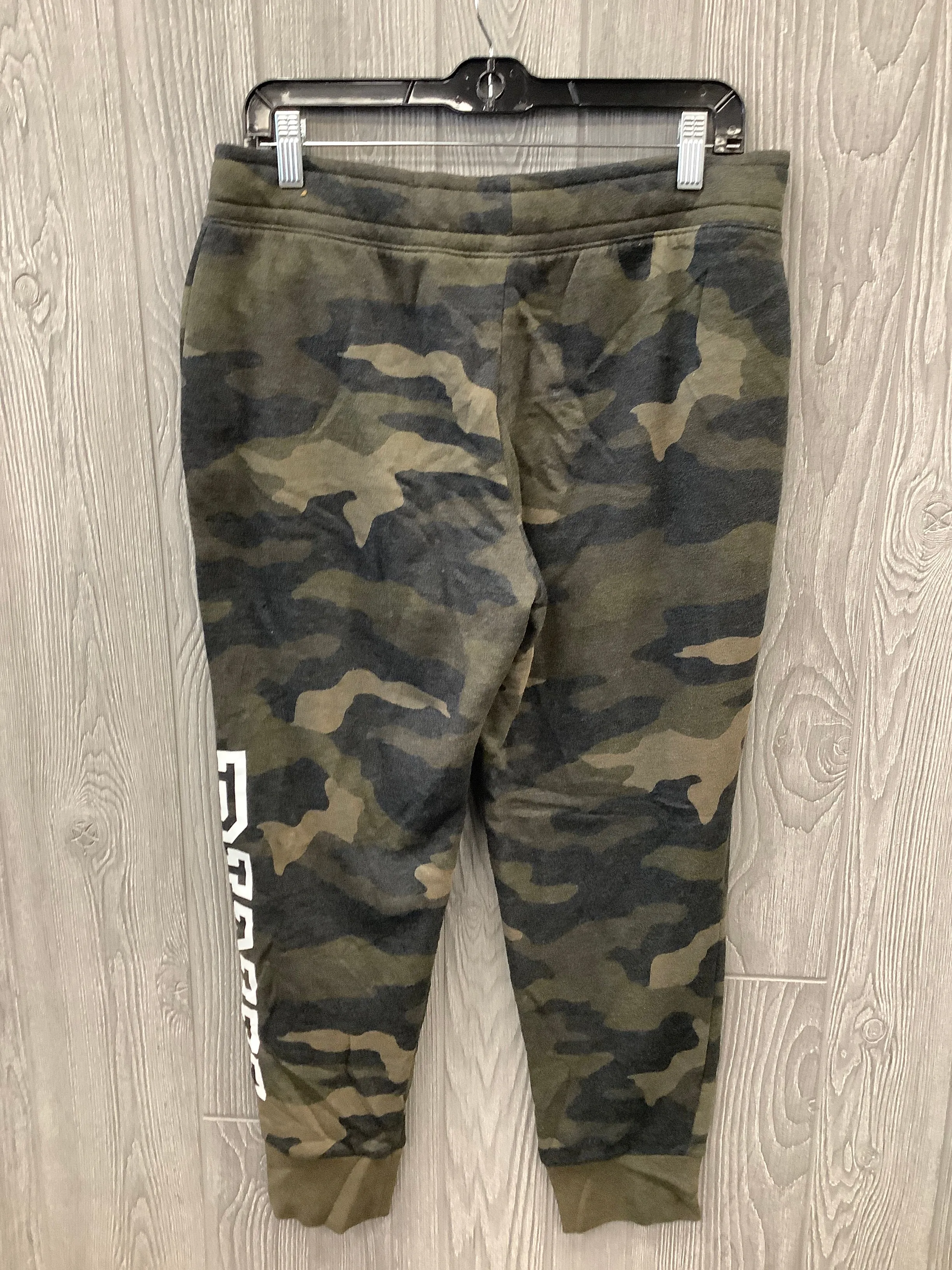 Athletic Pants By Pink In Camouflage Print, Size: L