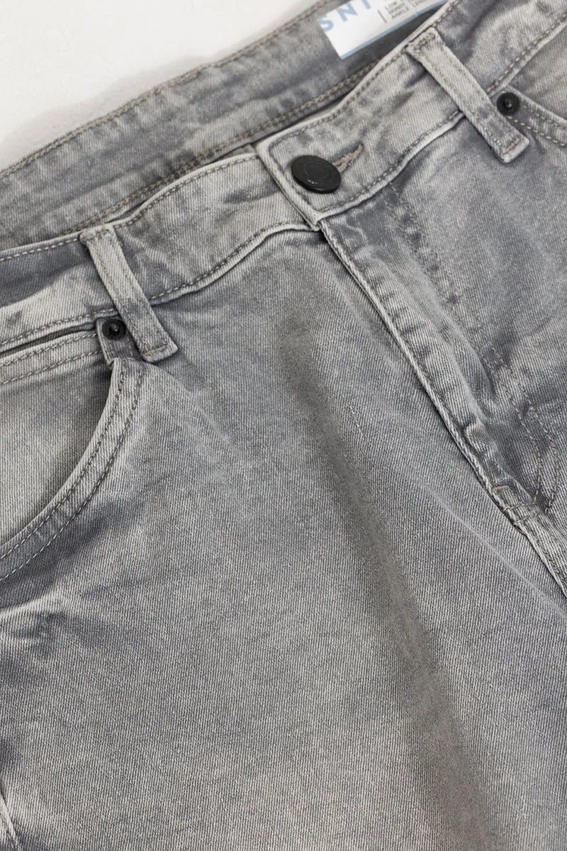 Avik Pebble Wash Grey Skinny Jeans