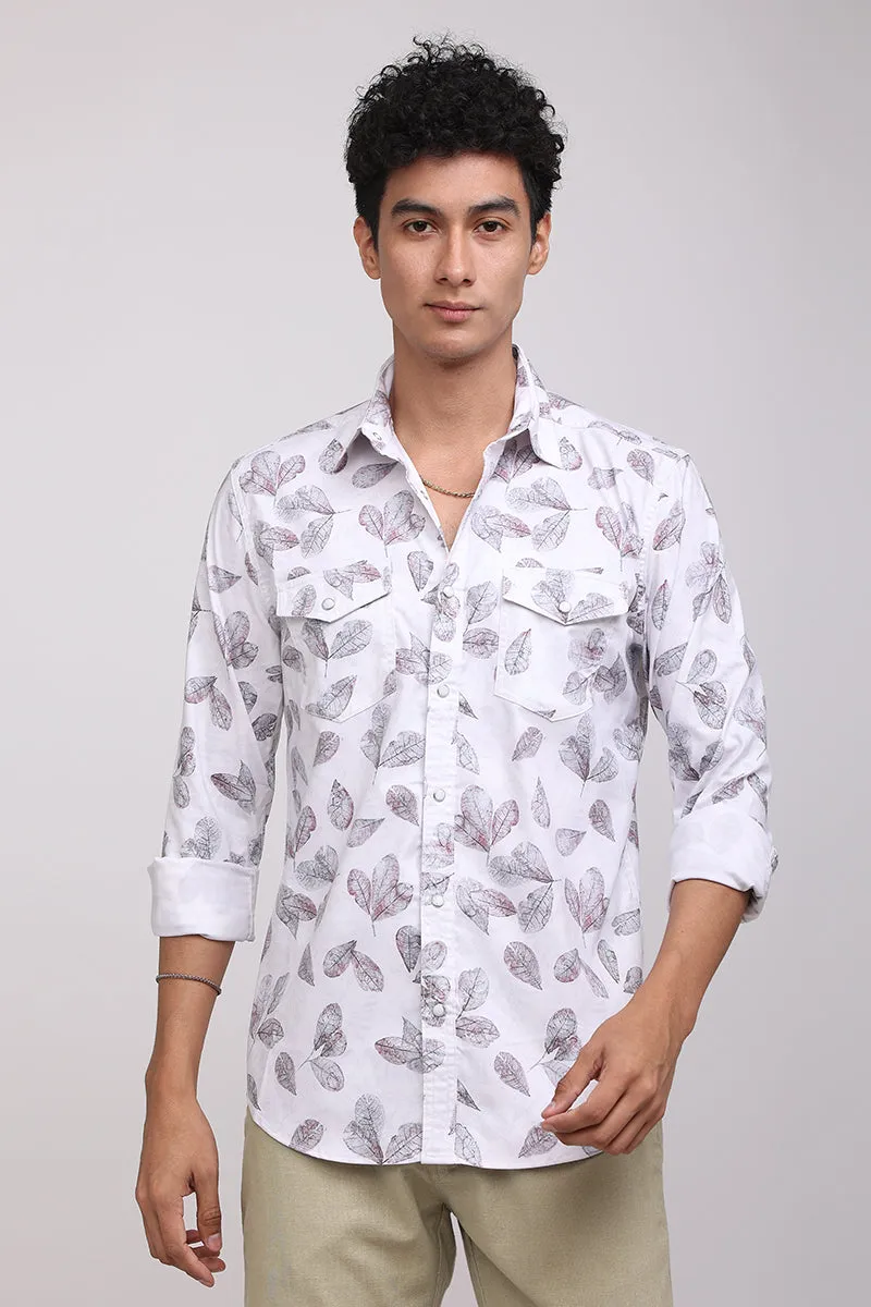 Beech Leaf Grey Melange Shirt