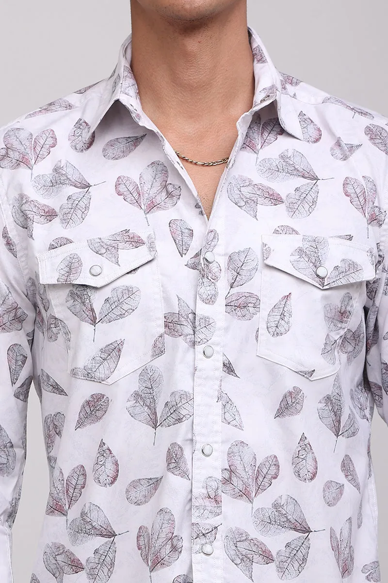 Beech Leaf Grey Melange Shirt