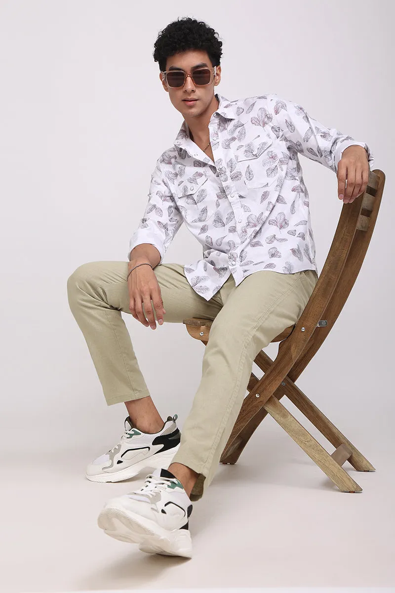 Beech Leaf Grey Melange Shirt