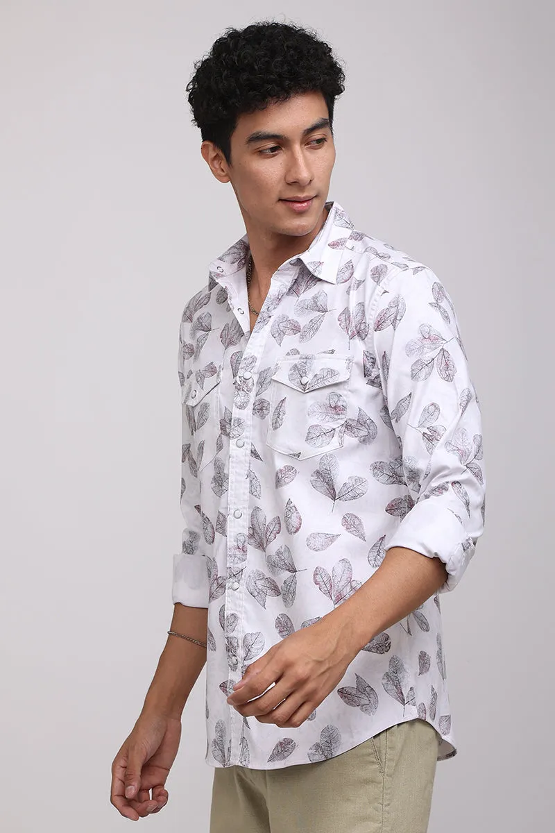 Beech Leaf Grey Melange Shirt