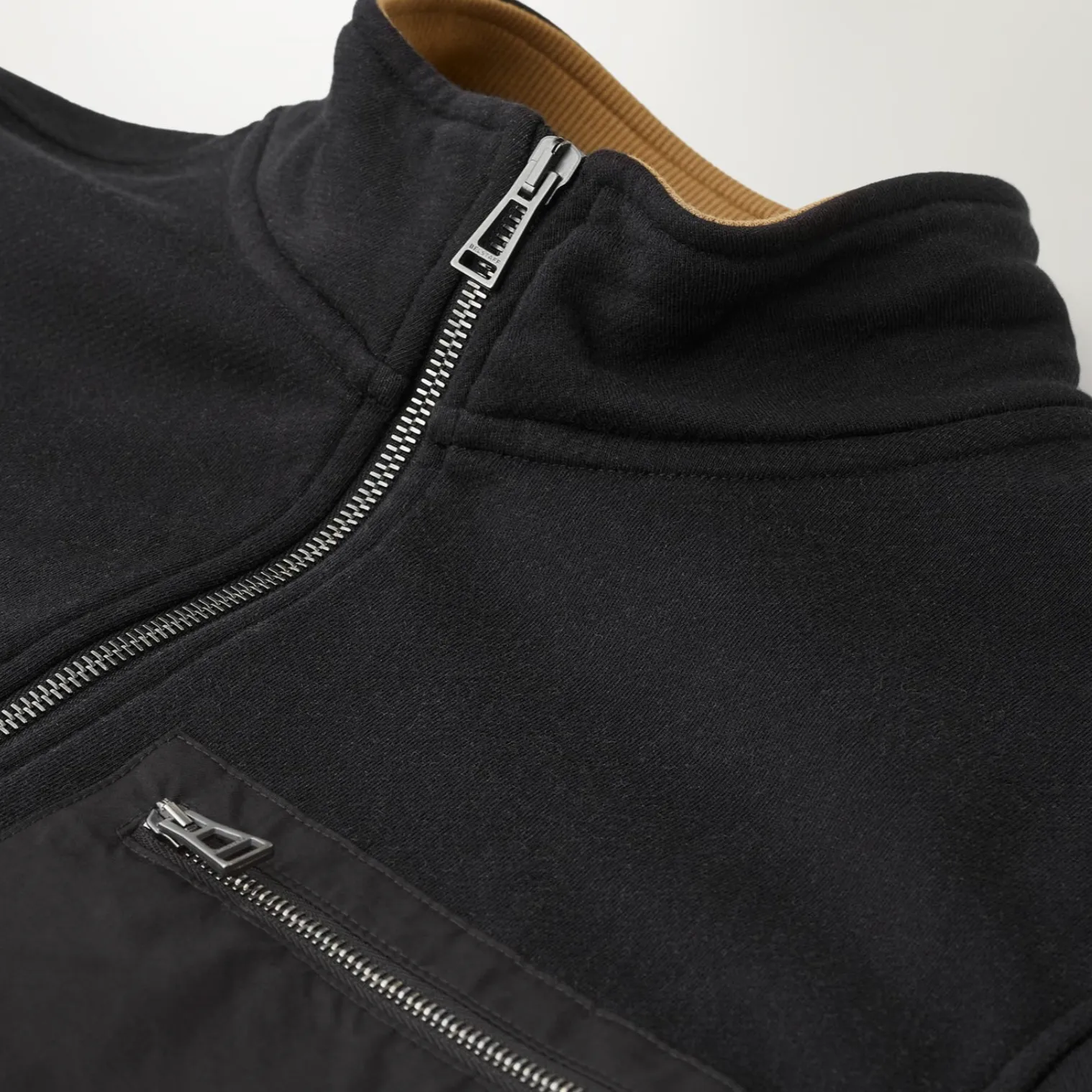 Belstaff Centenary Ful Zip Sweatshirt Black