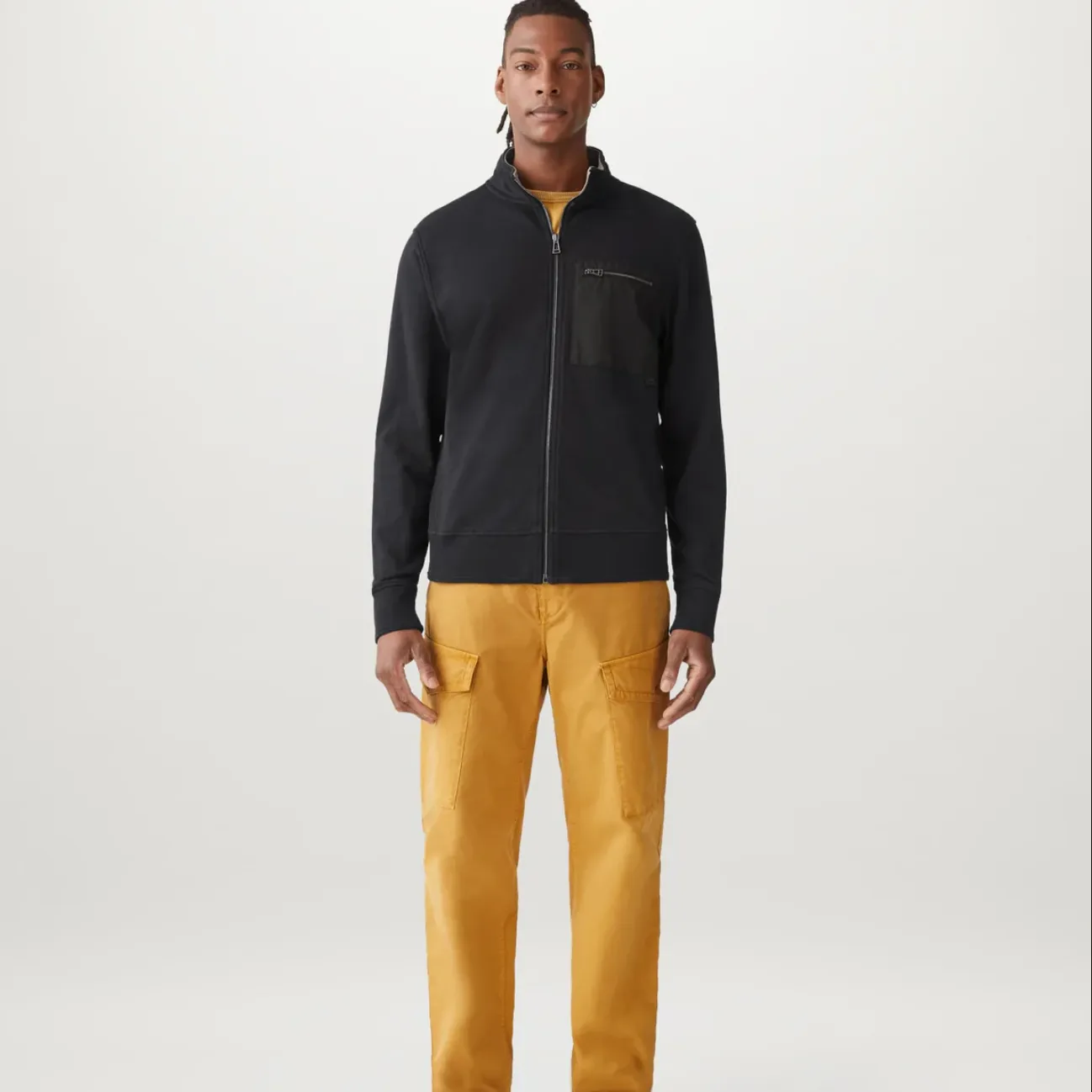 Belstaff Centenary Ful Zip Sweatshirt Black