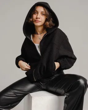 Black Cropped Jacket