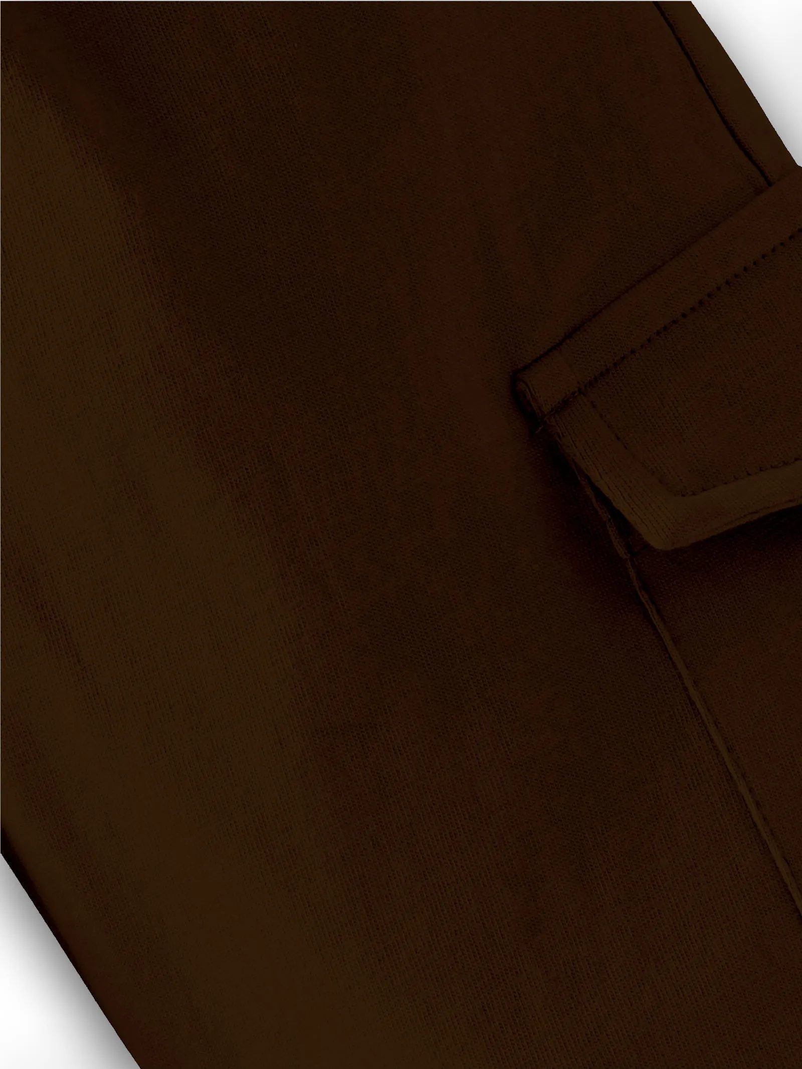 Boys Solid Knit Cargo Shorts