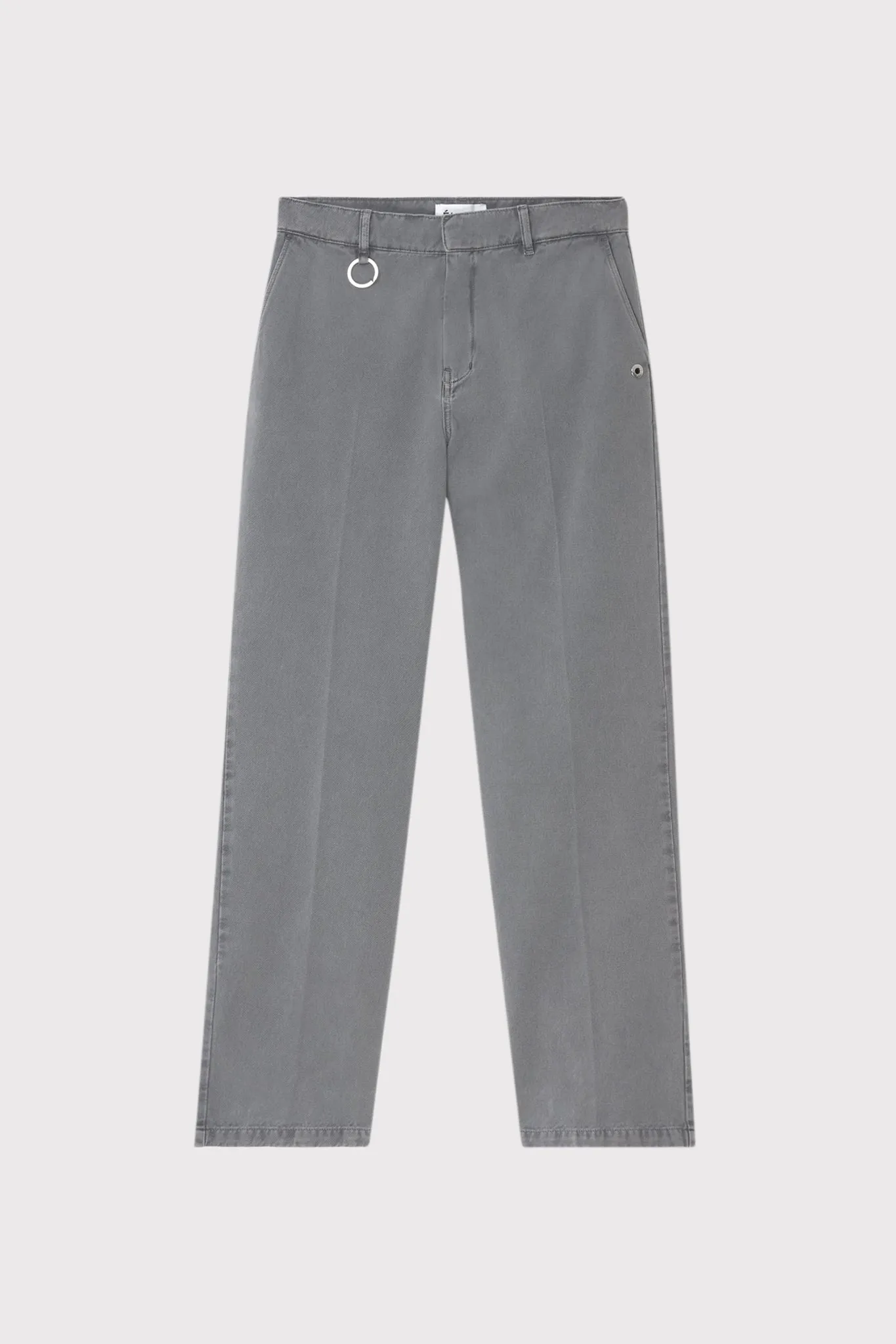 Premium Pewter-Dyed Bumper Twill Fabric