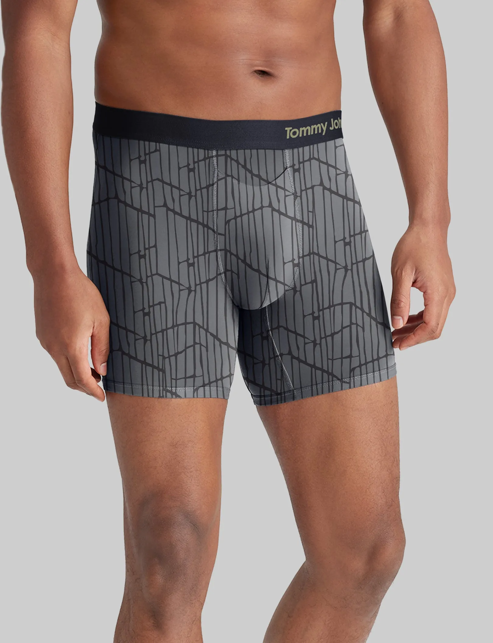 Cool Cotton Mid-Length Boxer Brief 6"