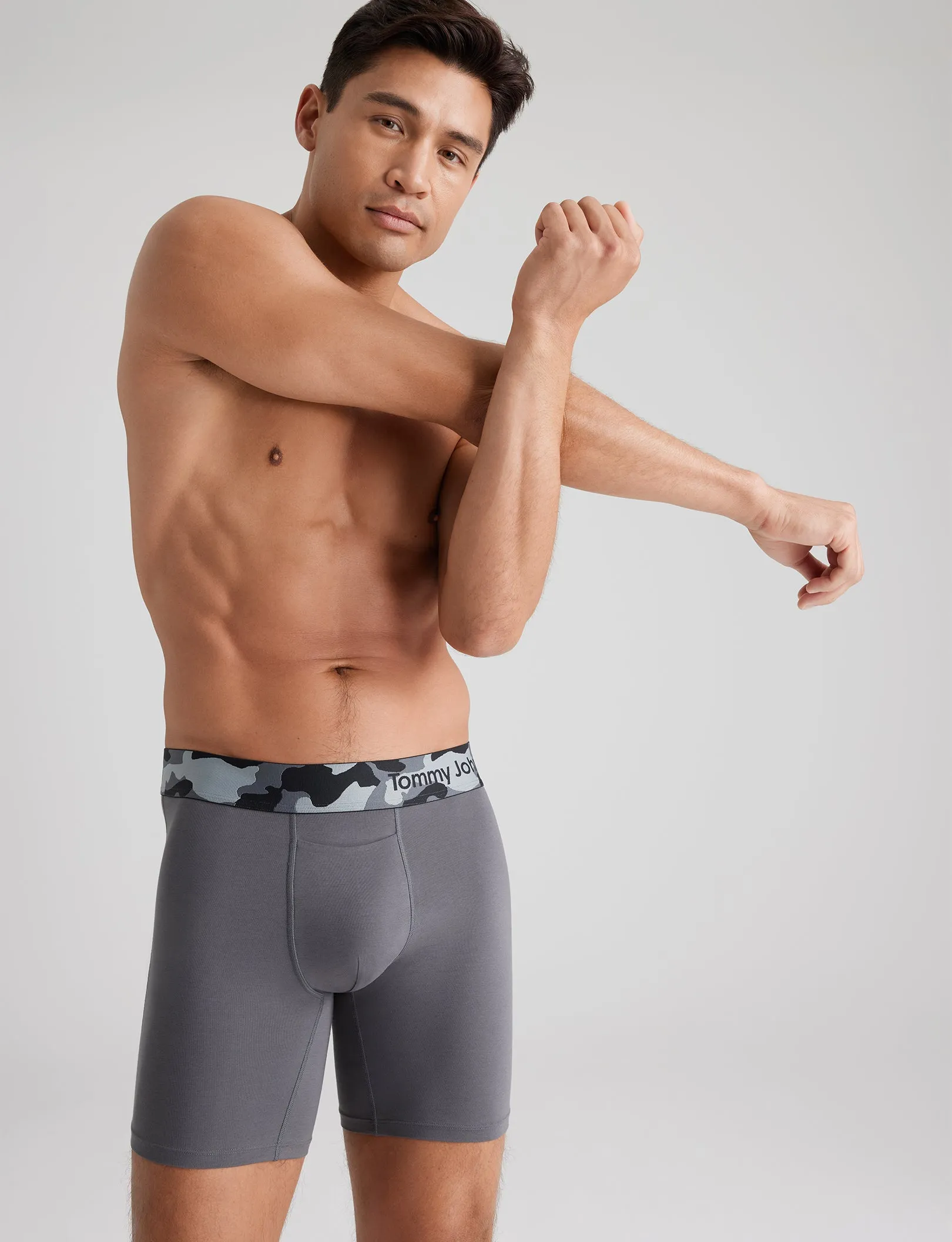 Cool Cotton Mid-Length Boxer Brief 6"