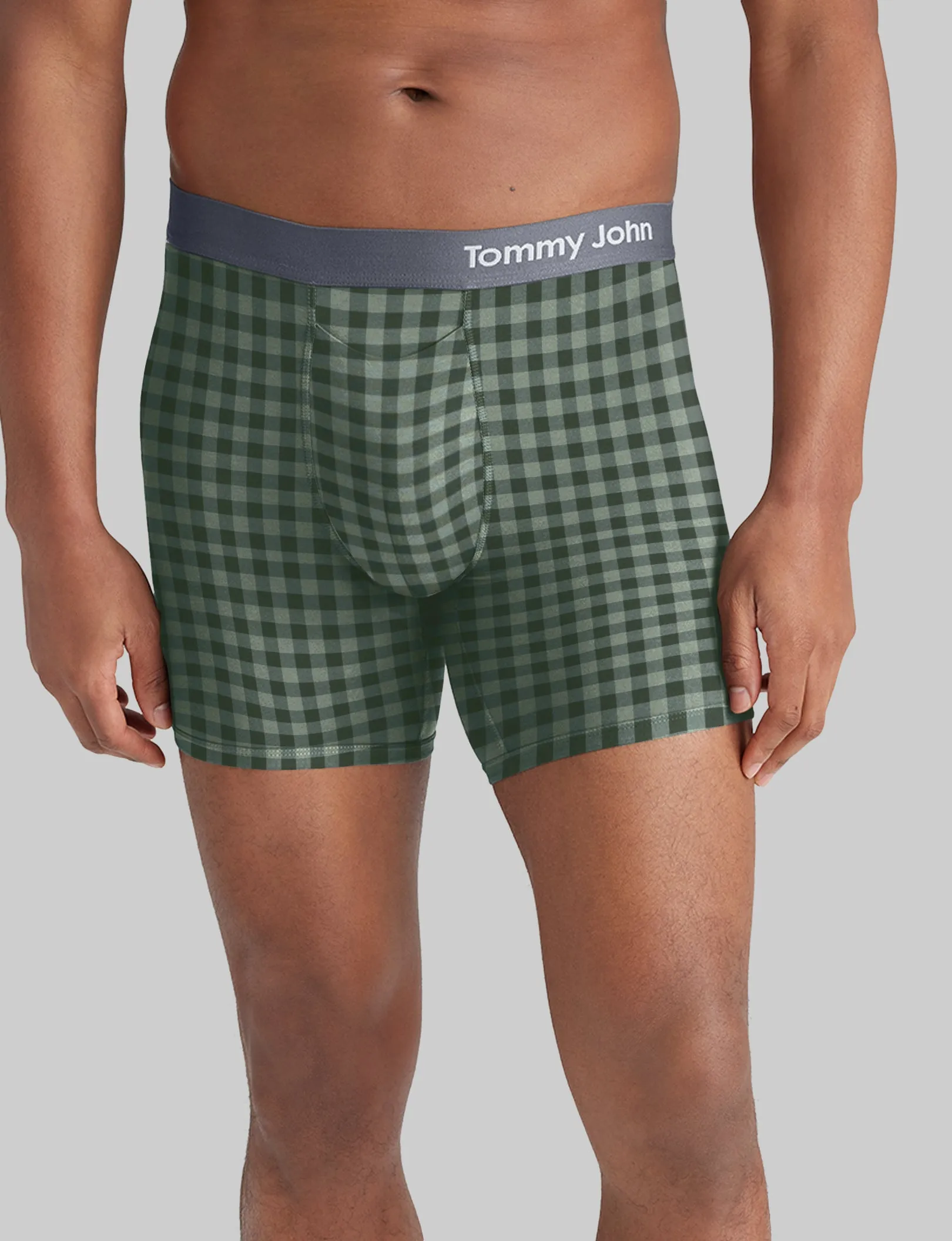 Cool Cotton Mid-Length Boxer Brief 6"