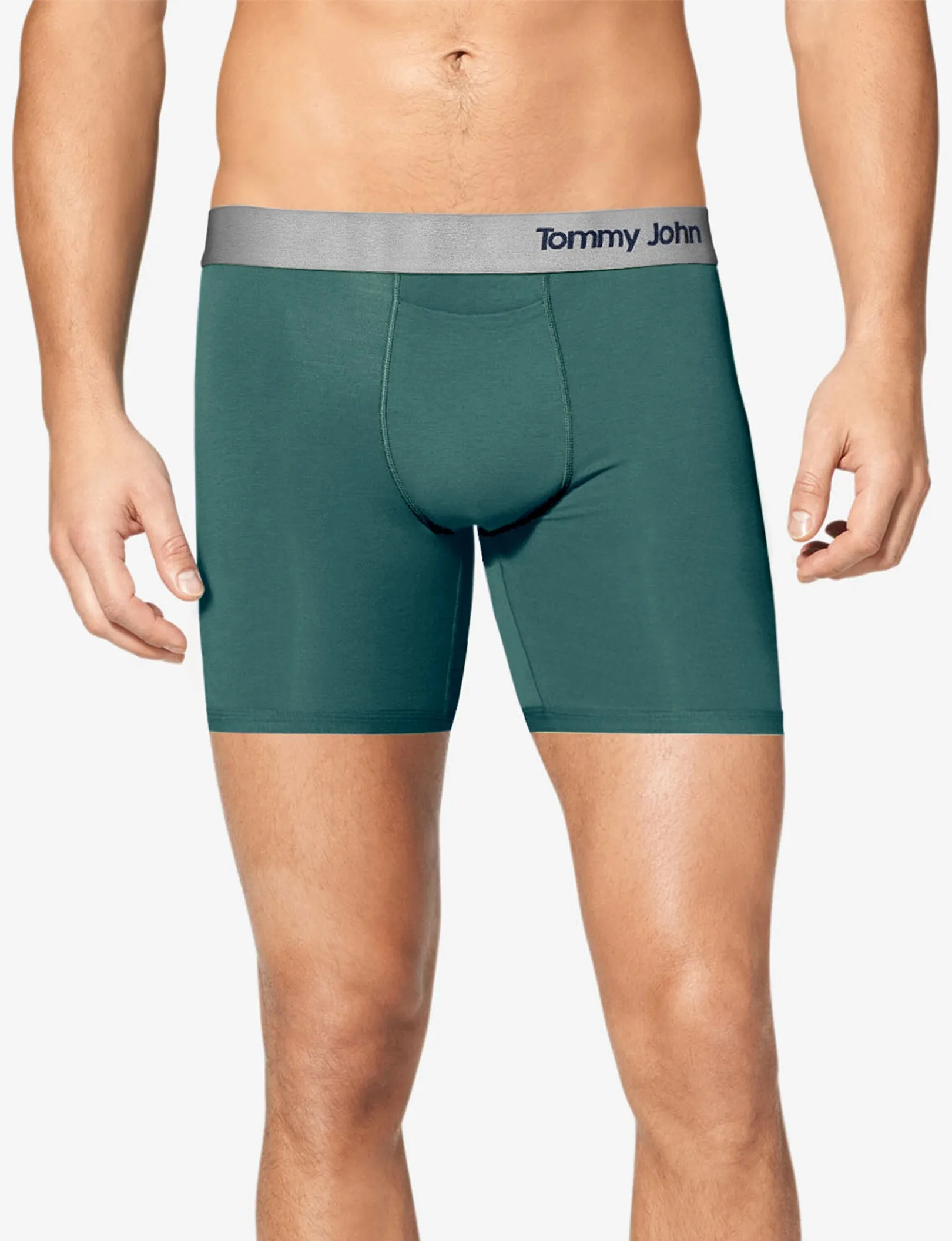 Cool Cotton Mid-Length Boxer Brief 6"