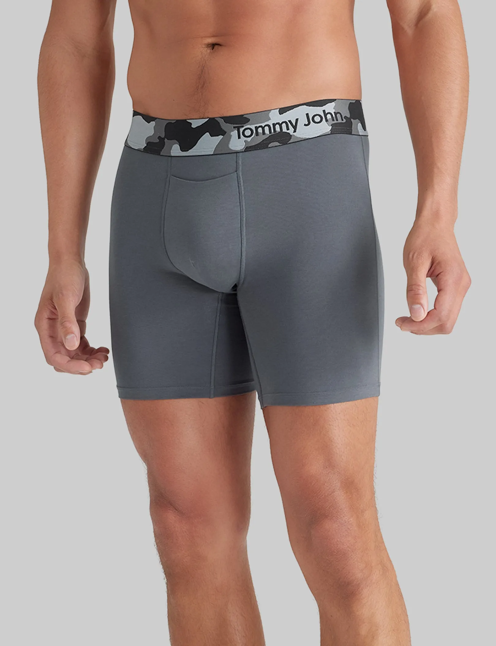 Cool Cotton Mid-Length Boxer Brief 6"