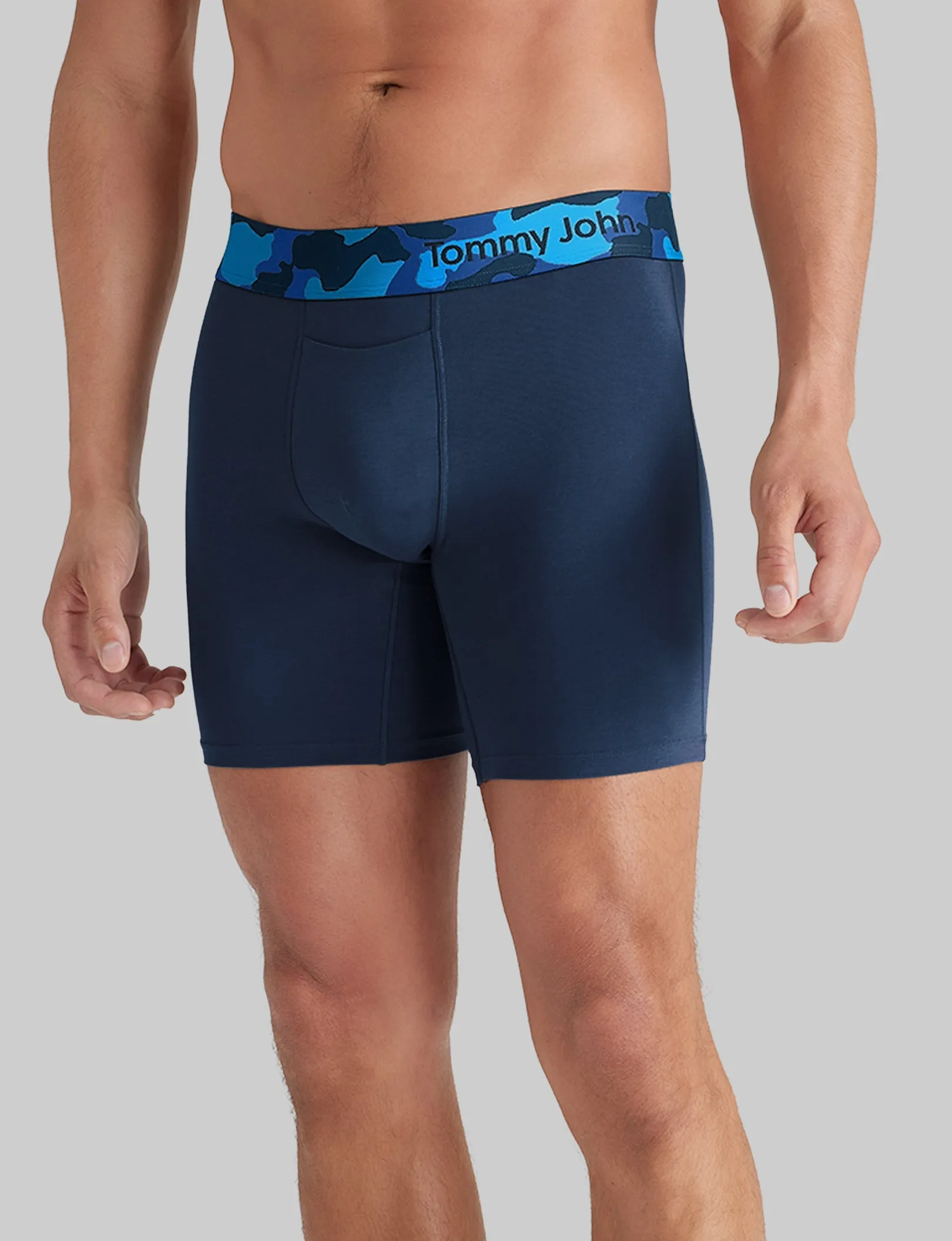 Cool Cotton Mid-Length Boxer Brief 6"