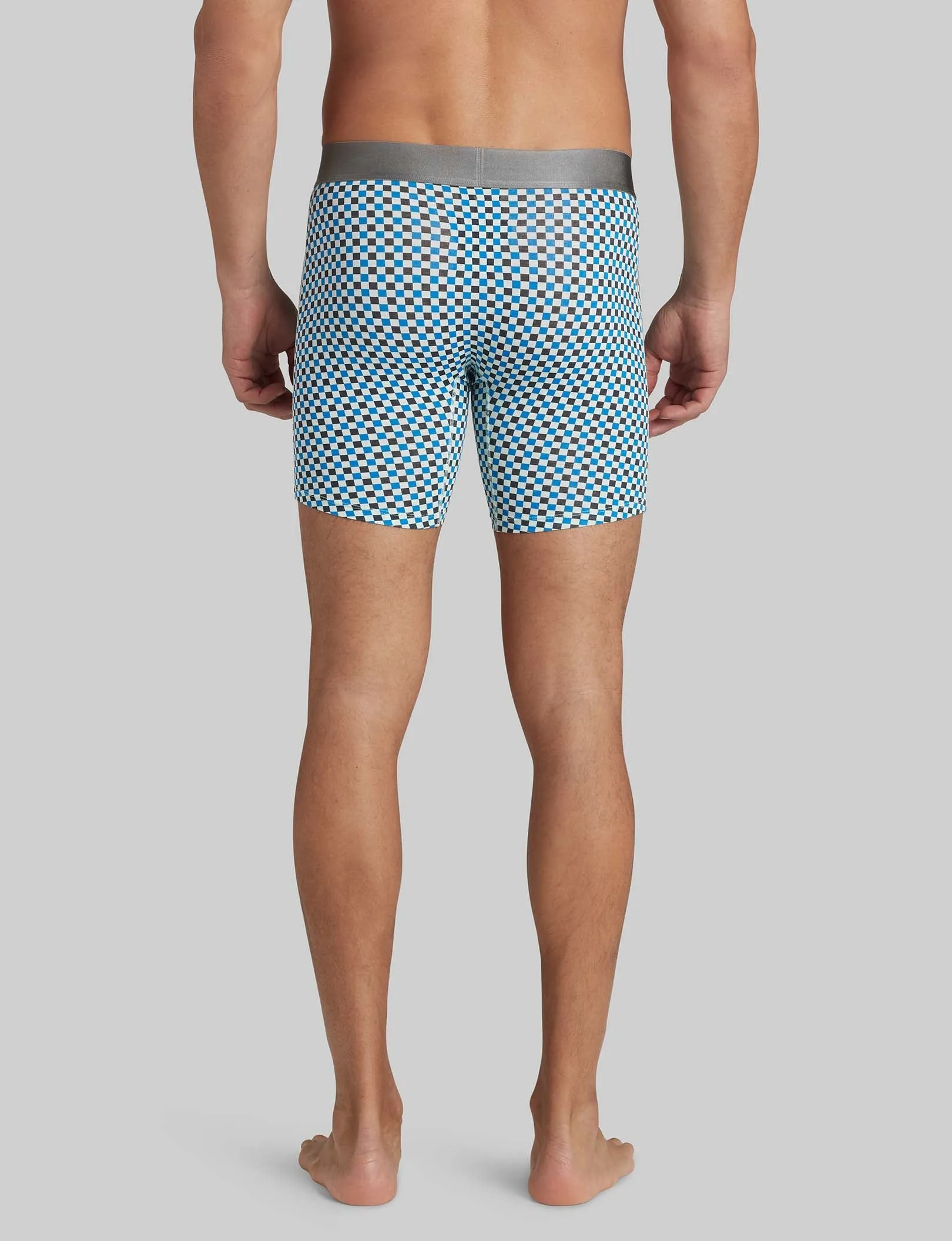 Cool Cotton Mid-Length Boxer Brief 6"