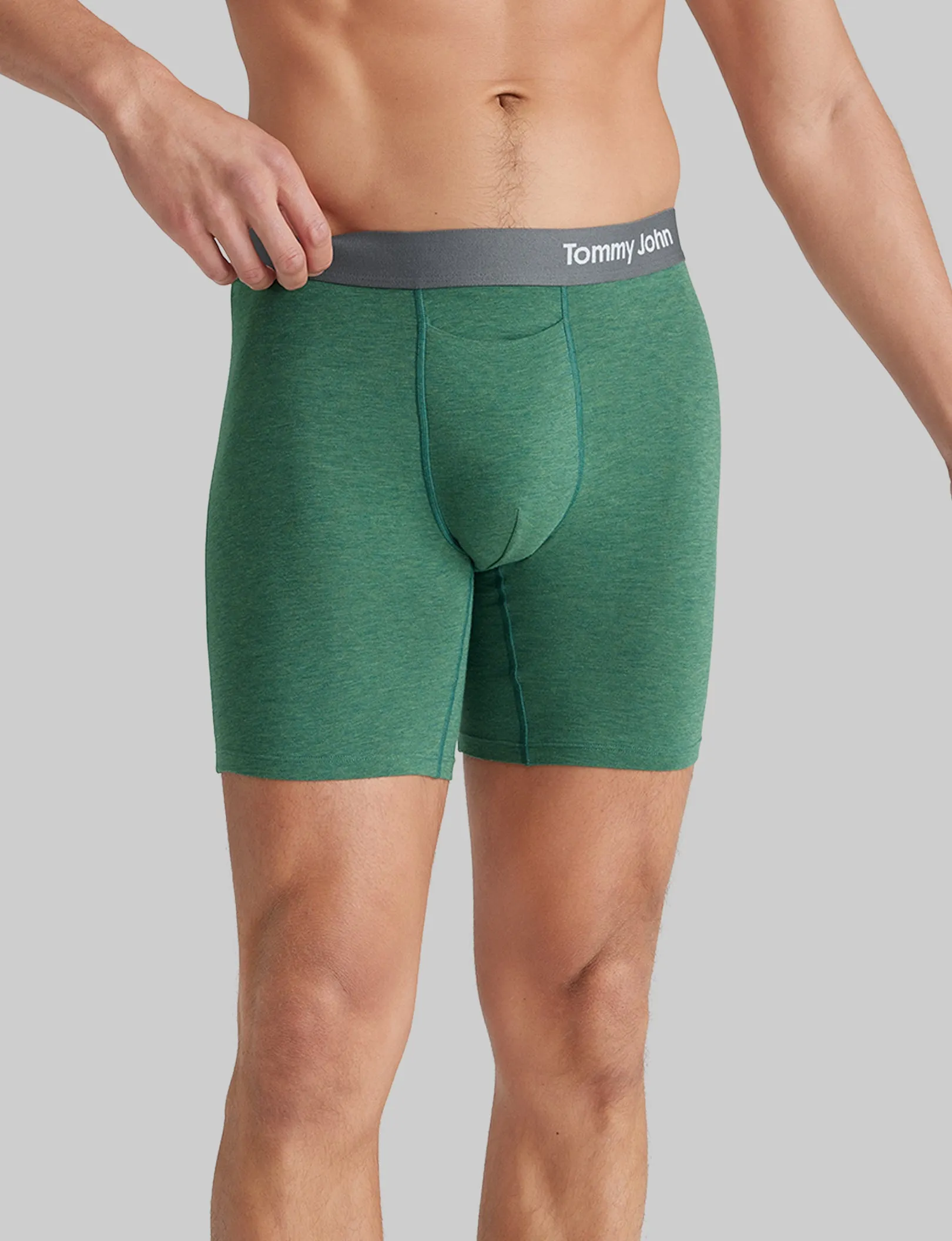 Cool Cotton Mid-Length Boxer Brief 6"