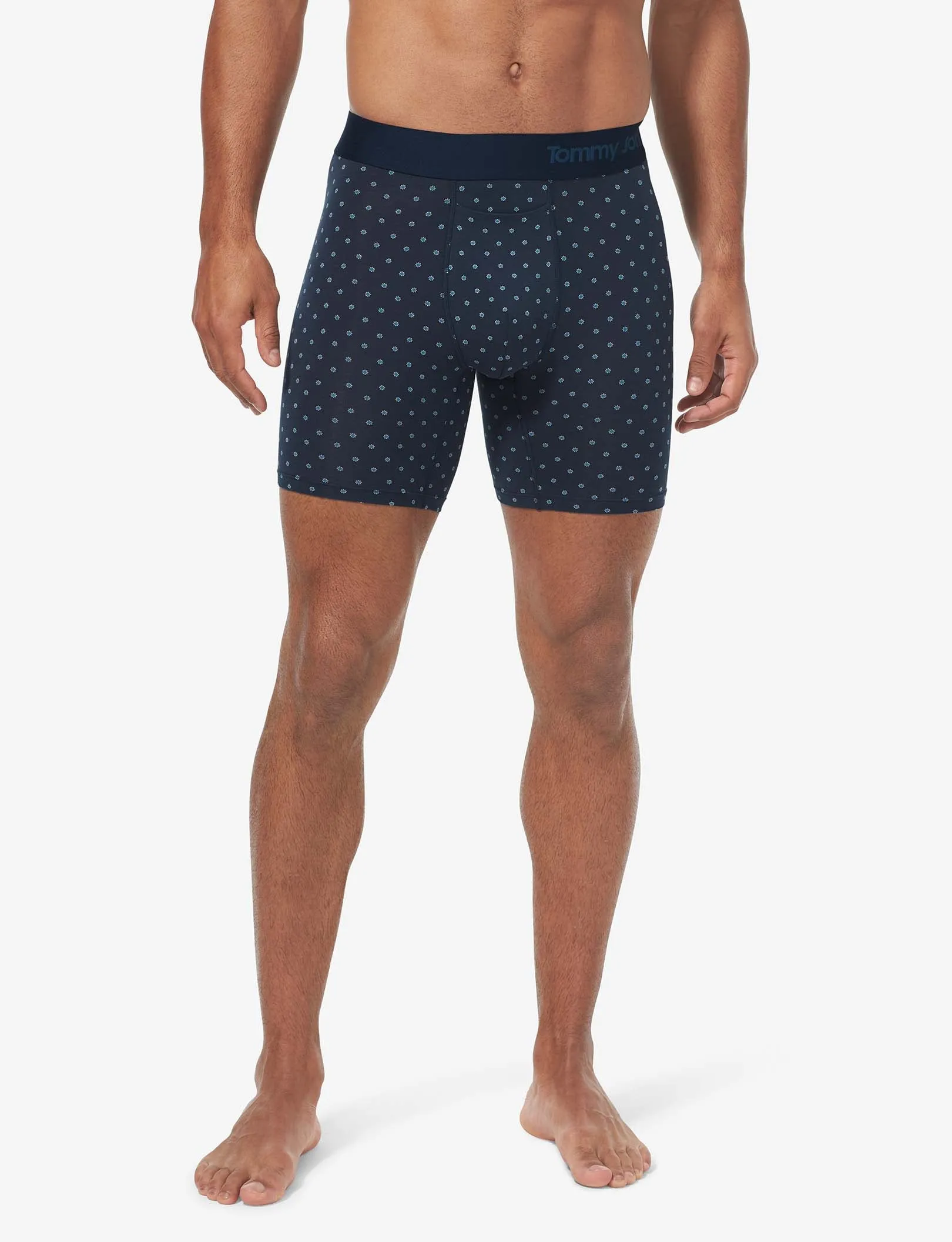 Cool Cotton Mid-Length Boxer Brief 6"