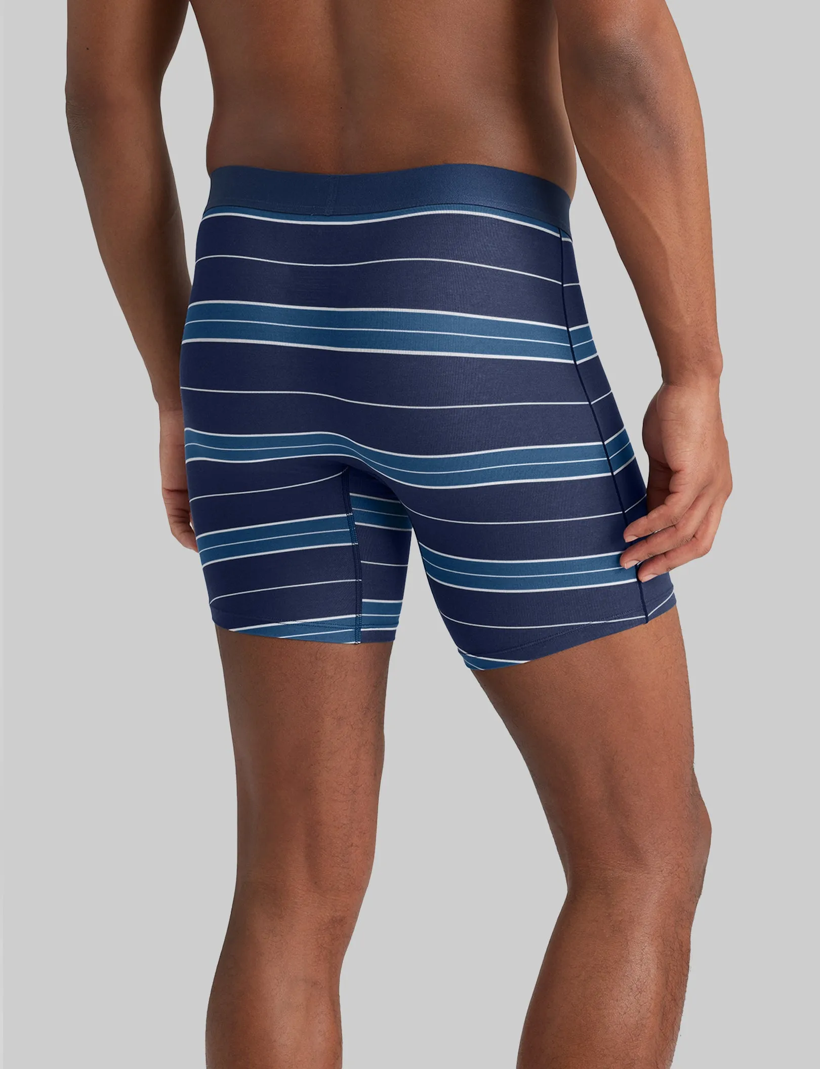 Cool Cotton Mid-Length Boxer Brief 6"