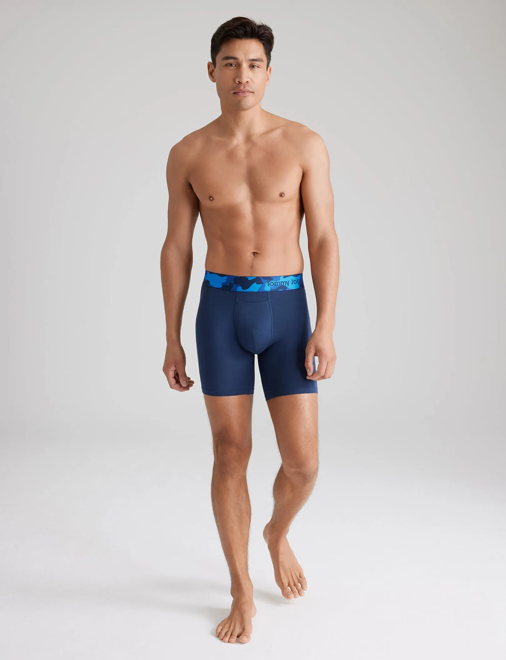 Cool Cotton Mid-Length Boxer Brief 6"