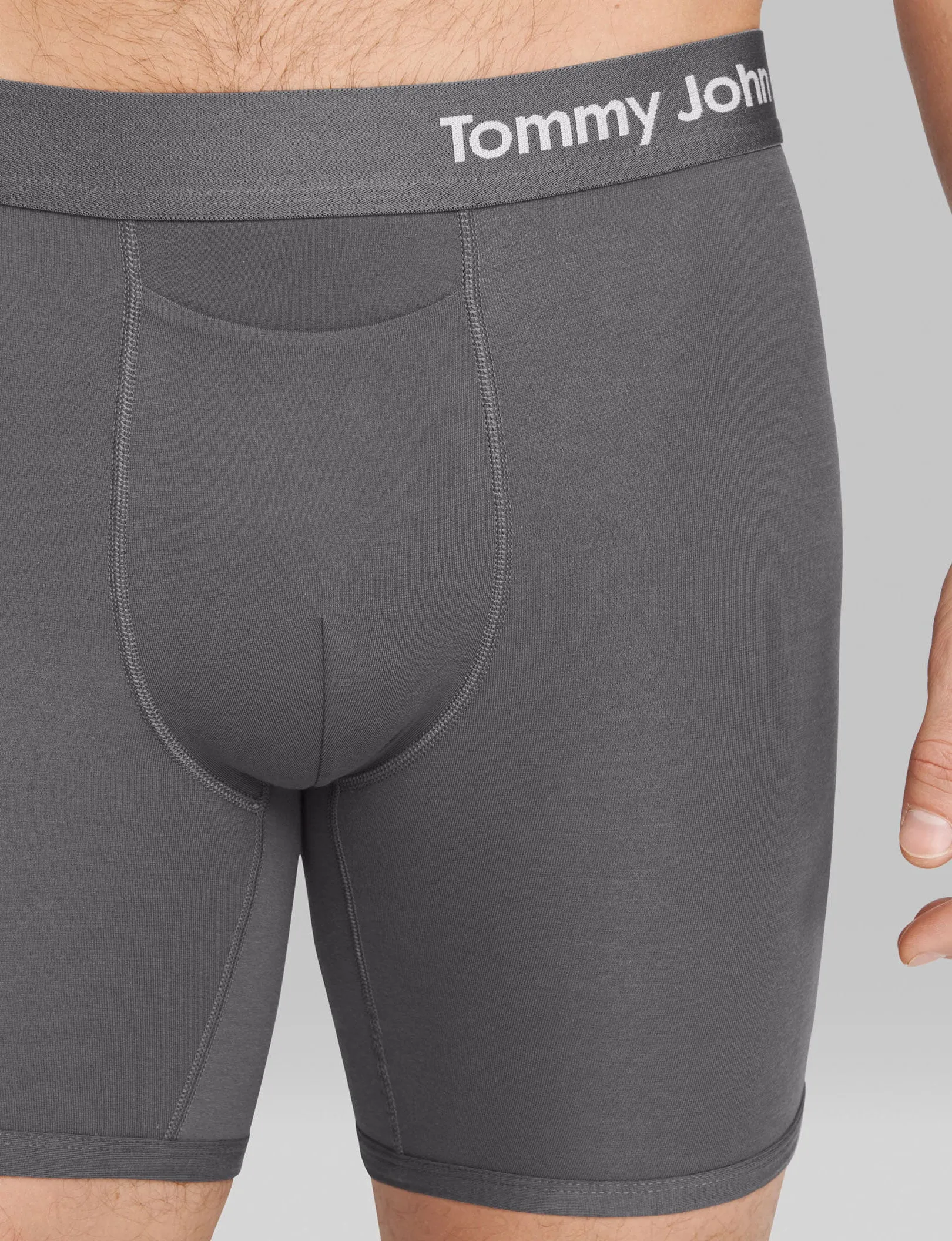 Cool Cotton Mid-Length Boxer Brief 6"