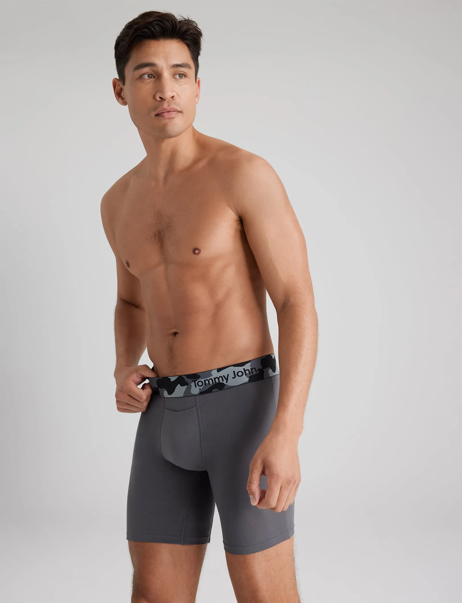 Cool Cotton Mid-Length Boxer Brief 6"