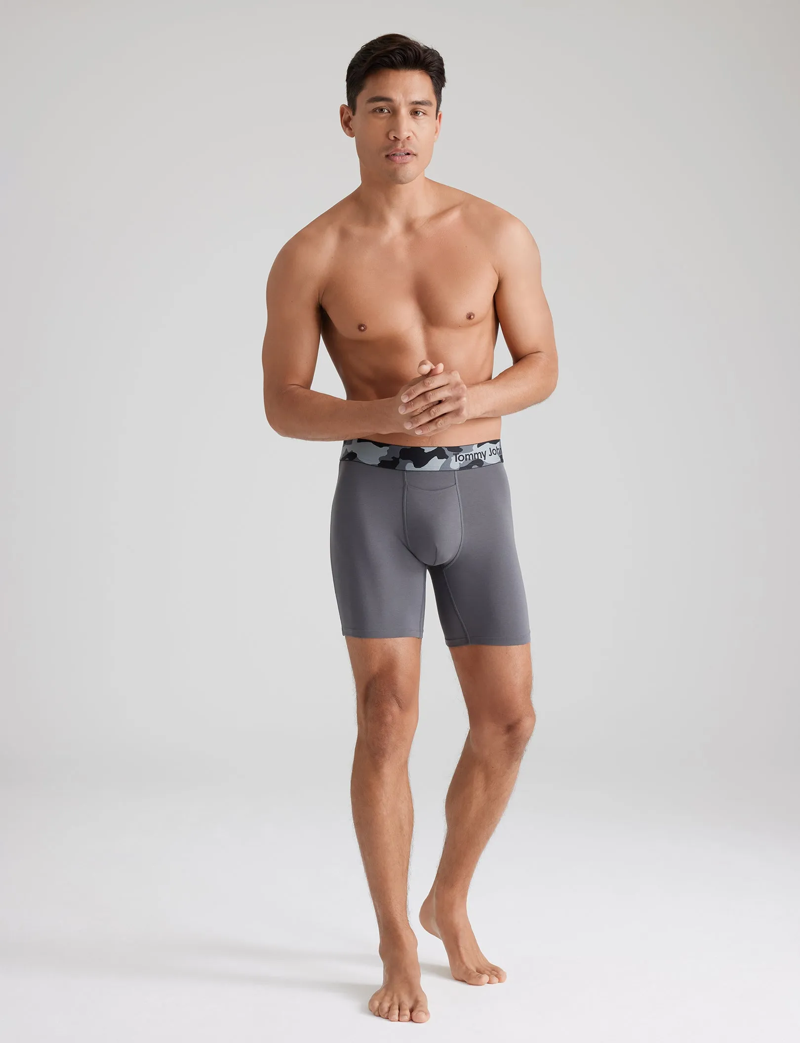 Cool Cotton Mid-Length Boxer Brief 6"
