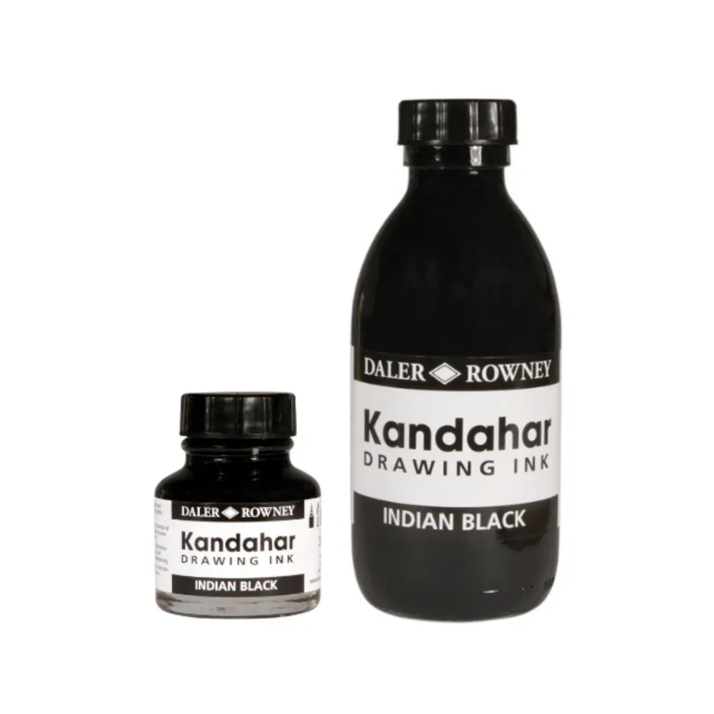 Daler-Rowney Black Kandahar Ink