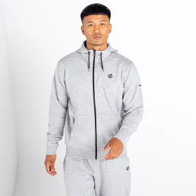 Dare2b Mens Lounge Out Full Zip Hoody -ASH