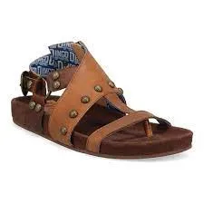 DINGO WOMENS SAGE BRUSH CAMEL BROWN SANDAL