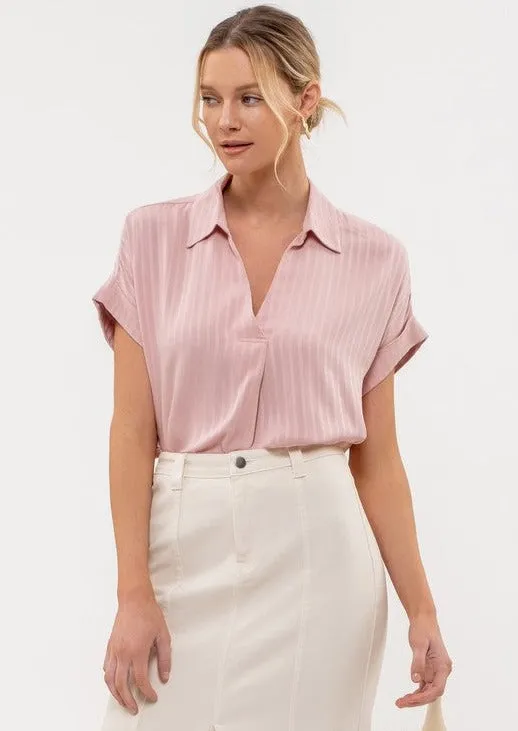 FINAL SALE - Collared Tops - 4 Colors!