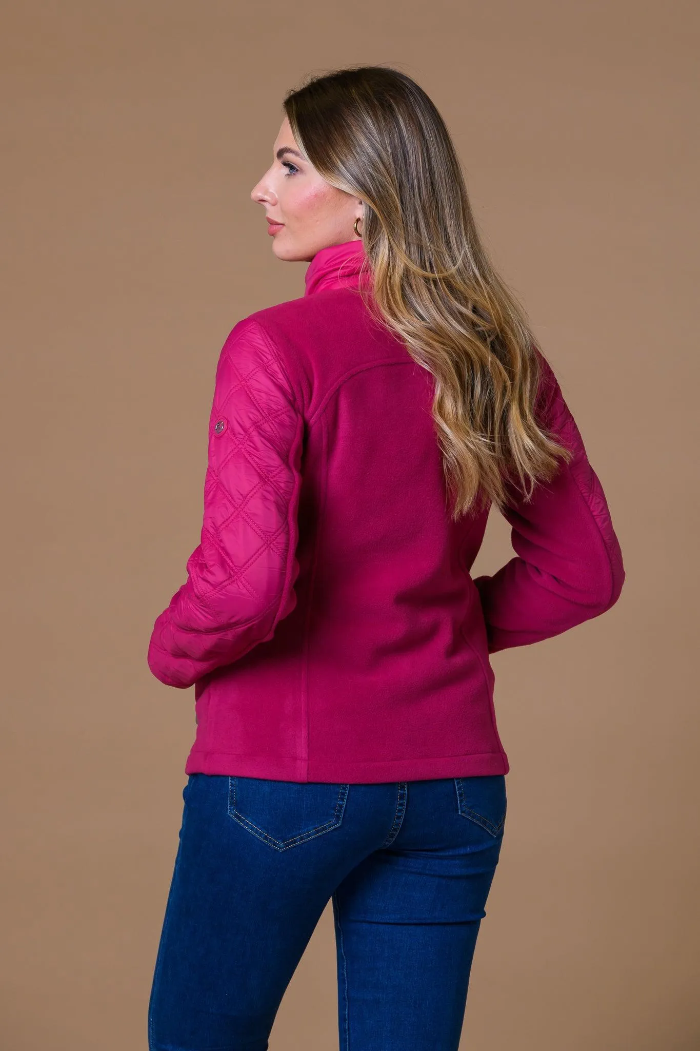 Fleece & Double Diamond Top