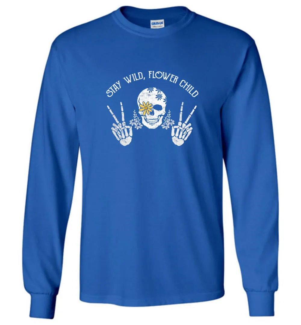 Funny Halloween Flower Child T-shirts