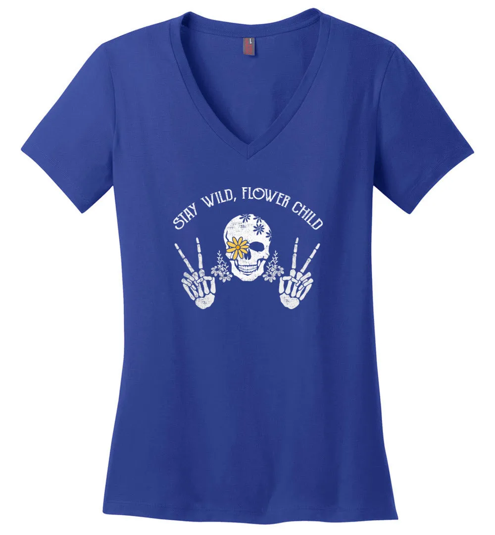 Funny Halloween Flower Child T-shirts