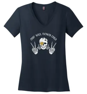 Funny Halloween Flower Child T-shirts