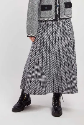Galante Midi Skirt  Noir