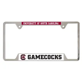 Gamecocks Metal License Plate Frame