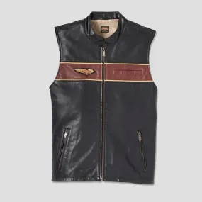 Harley Davidson 120th Anniversary Commemorative Leather Vest