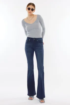 KanCan - Trisha Mid Rise Classic Flare Jeans
