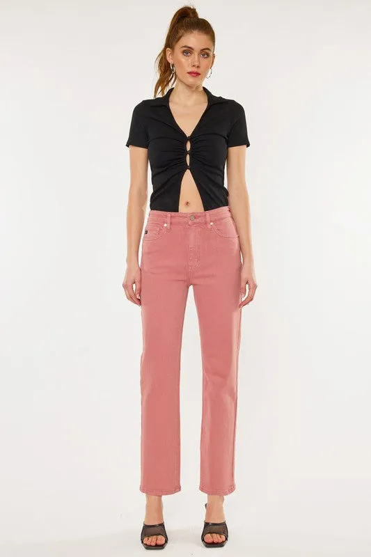 KanCan - Zandria High Rise Straight Leg Jeans