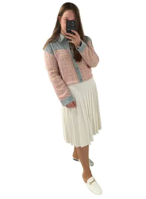 Knit Pleat Skirt