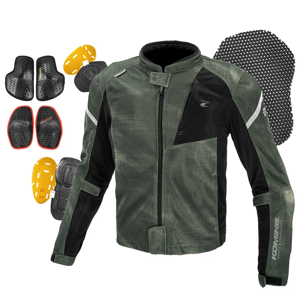 KOMINE JK-1283 PROTECT FULL MESH JACKET