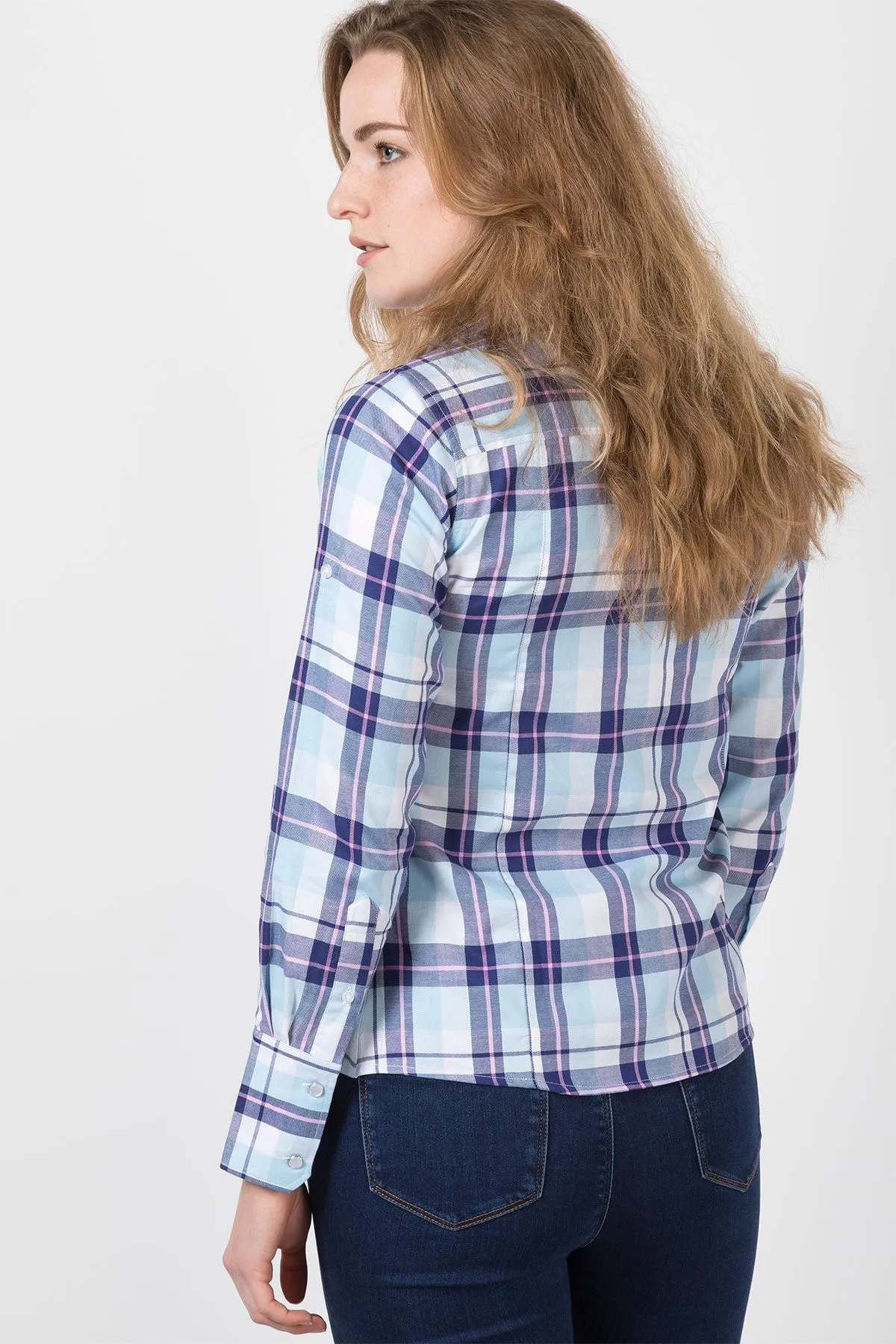 Ladies Hannah Country Check Shirt - Sally Check