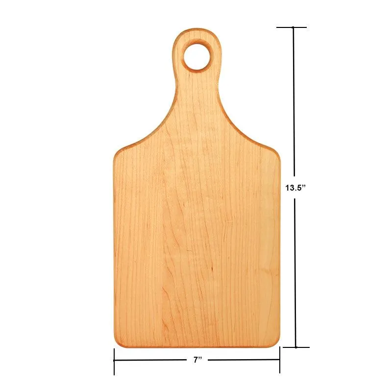 Laser Engraved You are Flippin Awesome Cutting Board (Rectangle or Paddle Shaped Options)