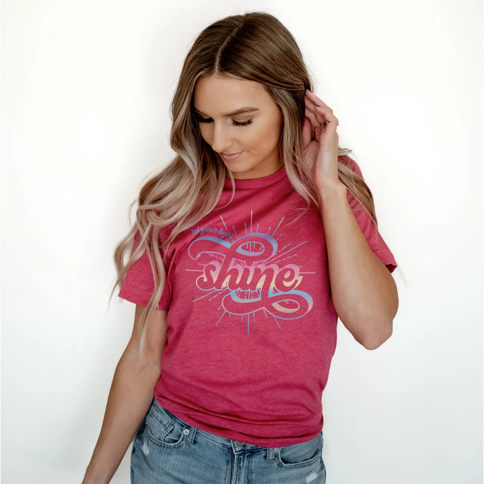 Let your light shine - Groovy Tee