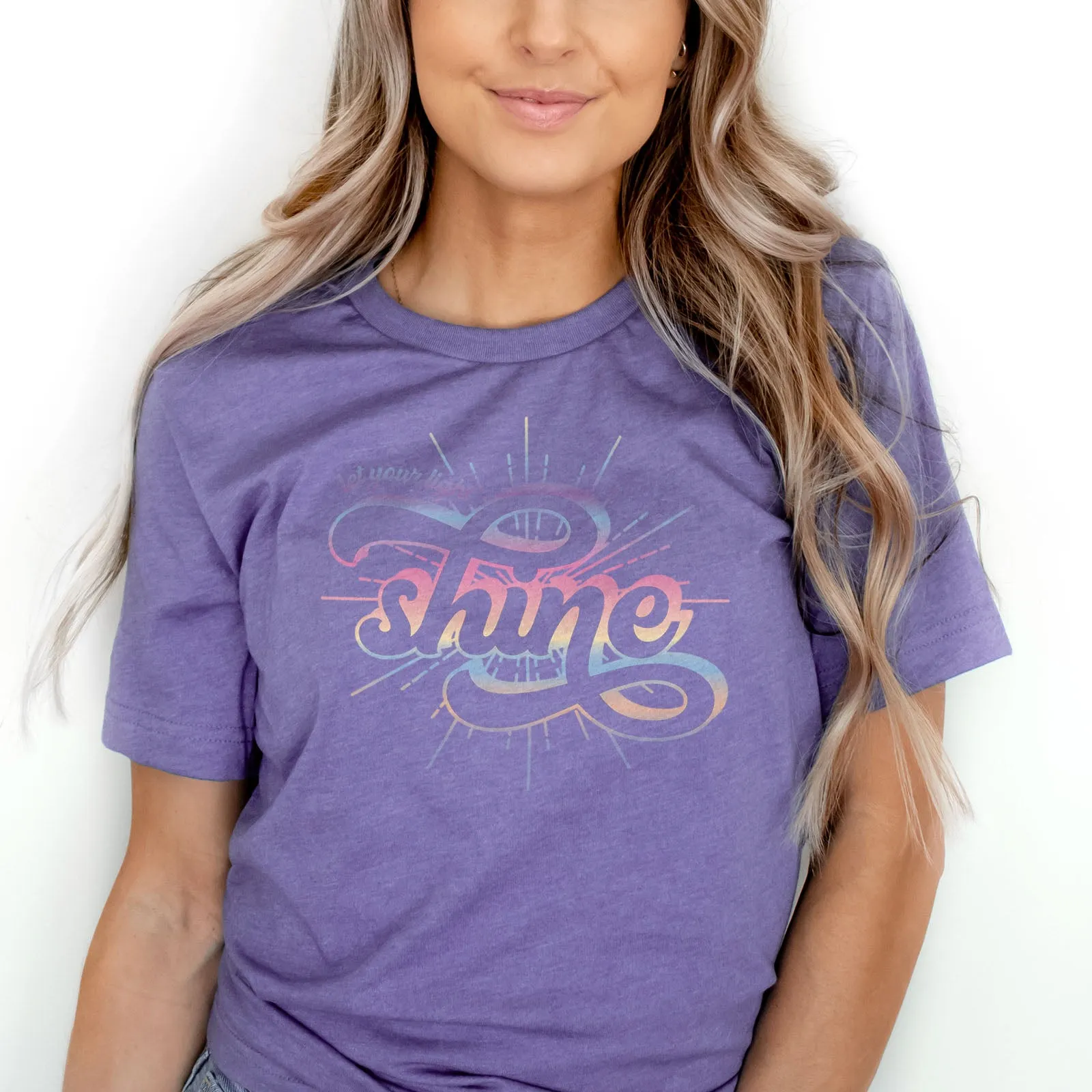 Let your light shine - Groovy Tee