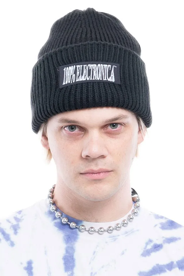 Logo BIG Beanie (Black)