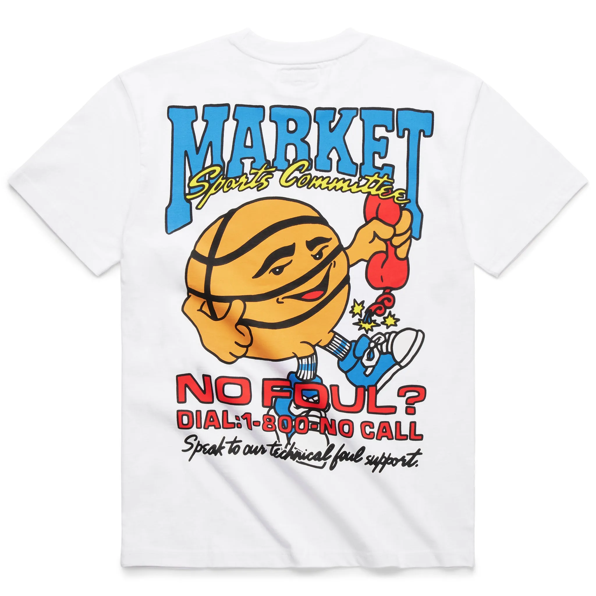Market Sports Committee Tee White