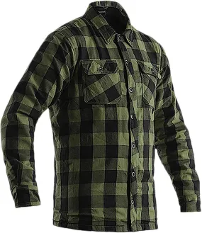 Motorcycle shirt RST Lumberjack, green